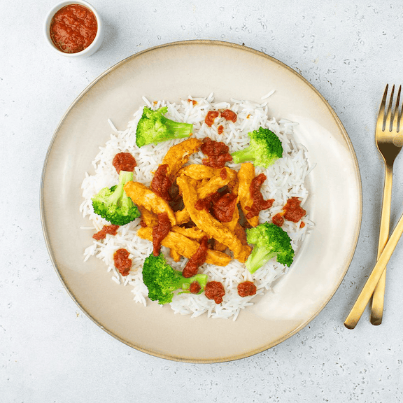 Chicken and Broccoli Bowl