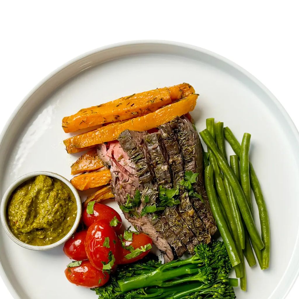 Chimichurri Steak and Chips