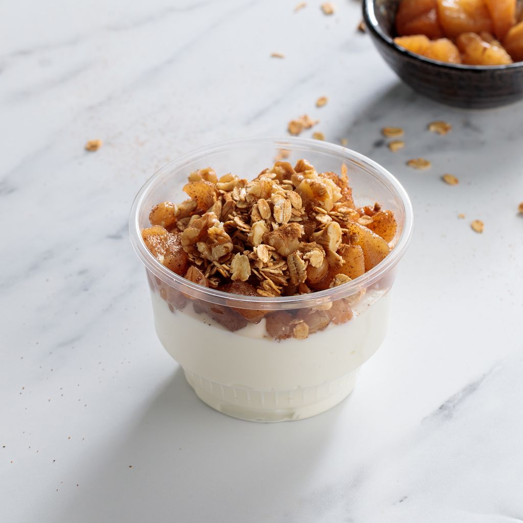  صحن التفاح والقرفة