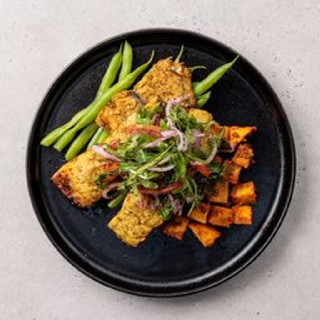 Tangy Tamarind Fish with Potato