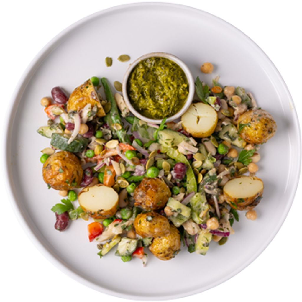 Mediterranean Style 3-Bean Salad-FFF