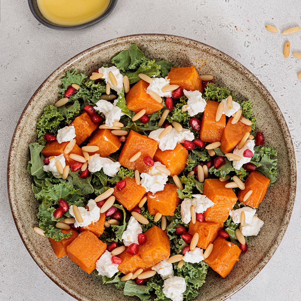 Kale Sweet Potato Salad