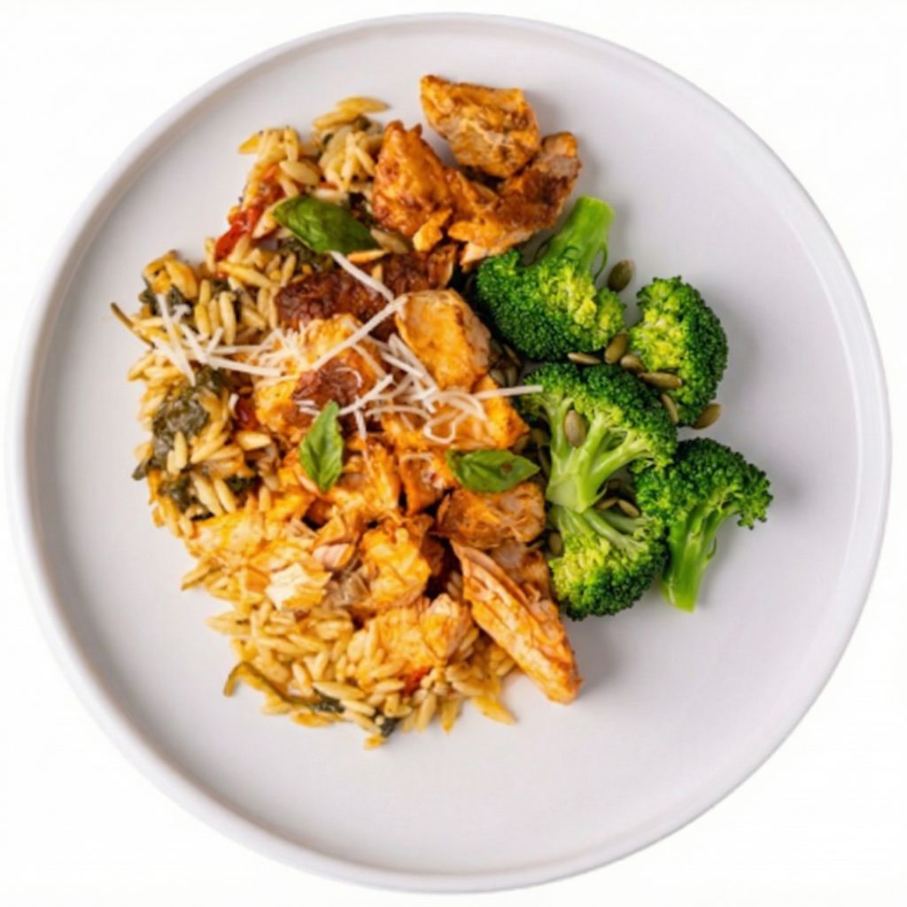 Creamy Tomato Tuscan Salmon High Protein