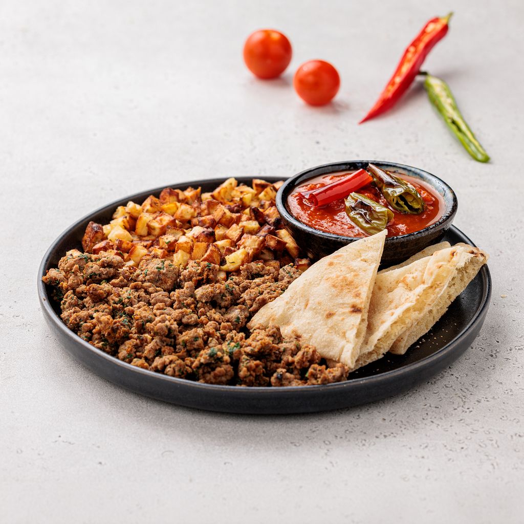 صحن الفطور الأردني