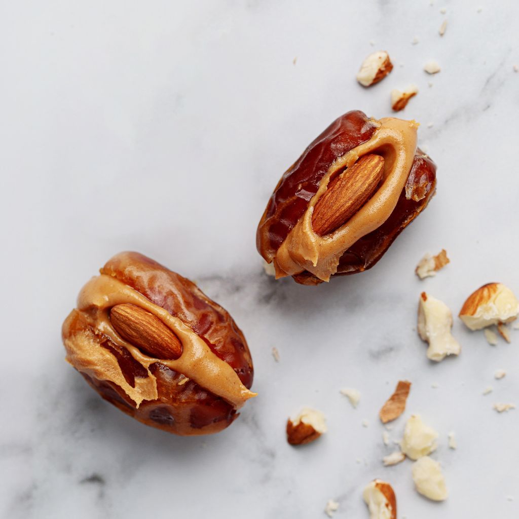 PB Stuffed Dates