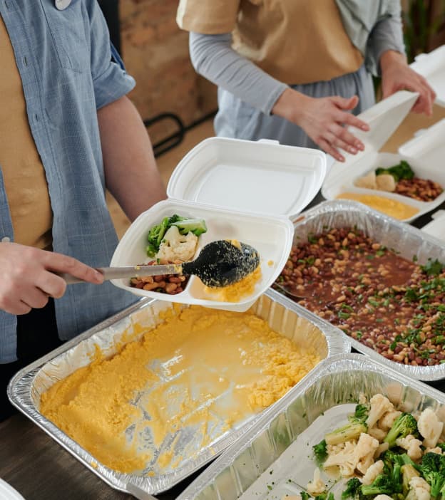 preparing calo meals