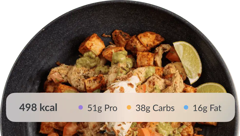 نكهات من إبداع الشيف. مدعومة بأخصائيي التغذية.