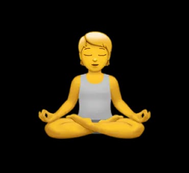Person in Lotus position