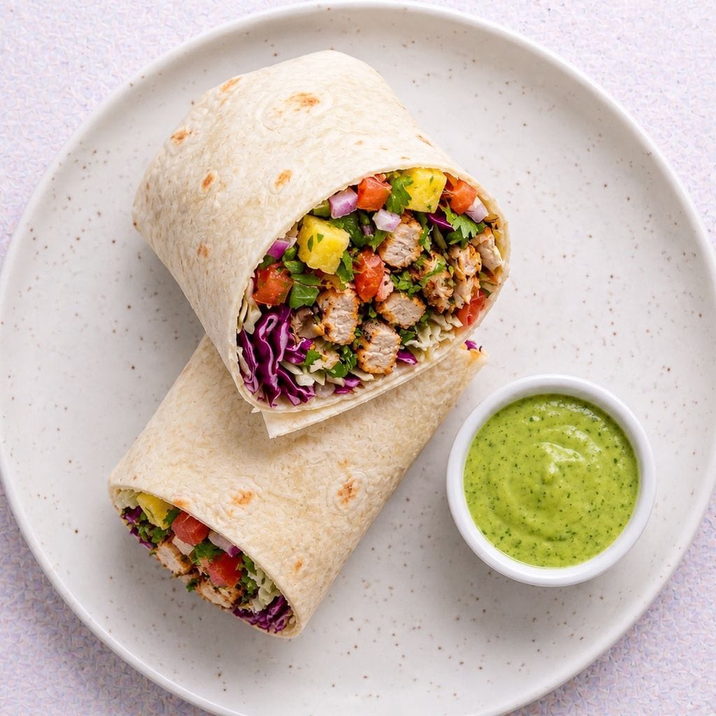 Pollo Verde Wrap