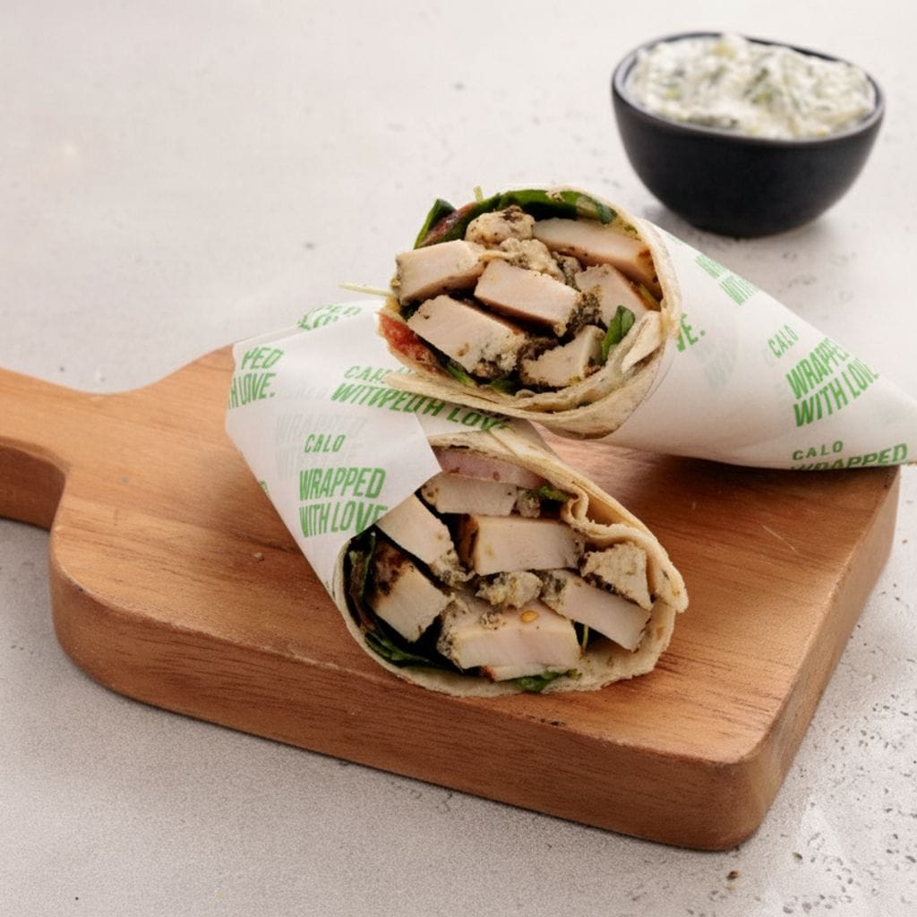 Greek Chicken Wrap