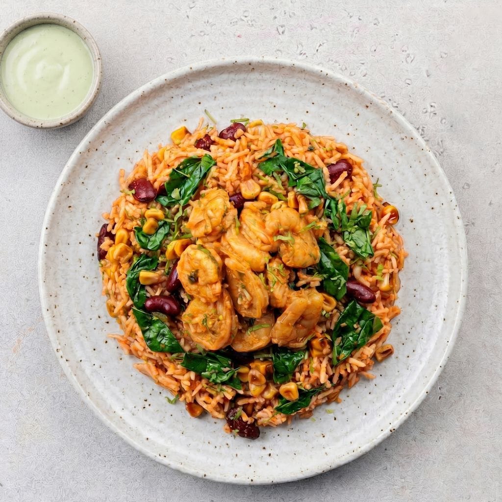 Mexican Shrimp and Rice 