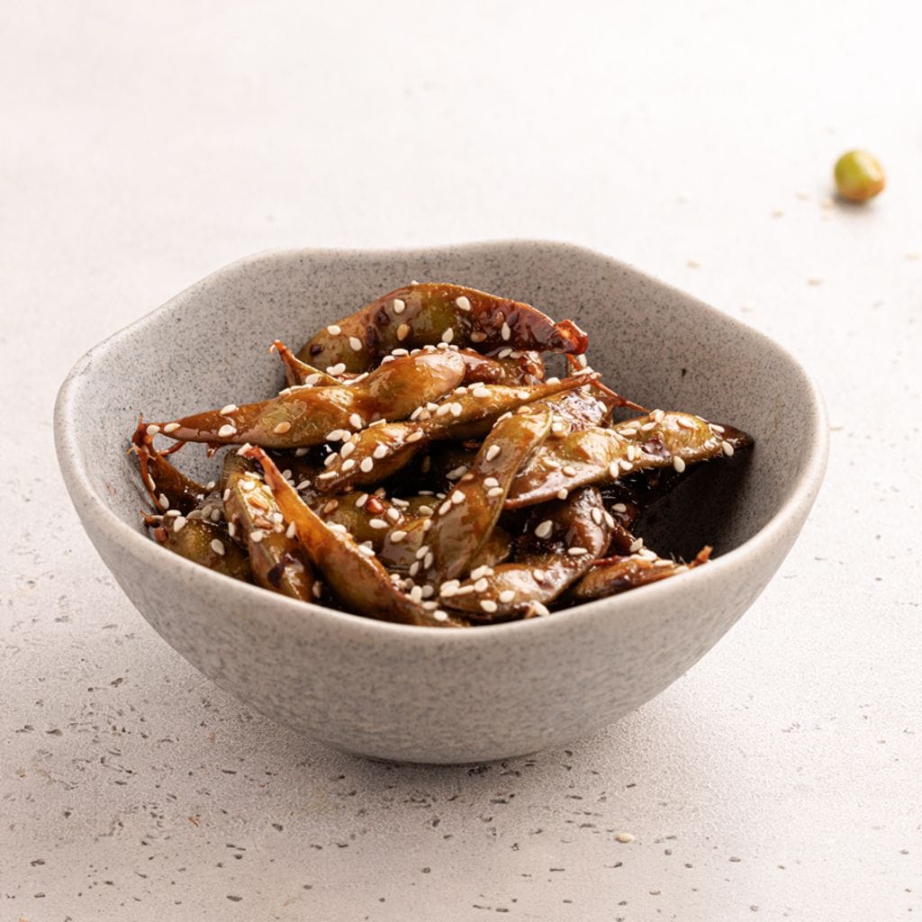 Spicy Sesame Edamame