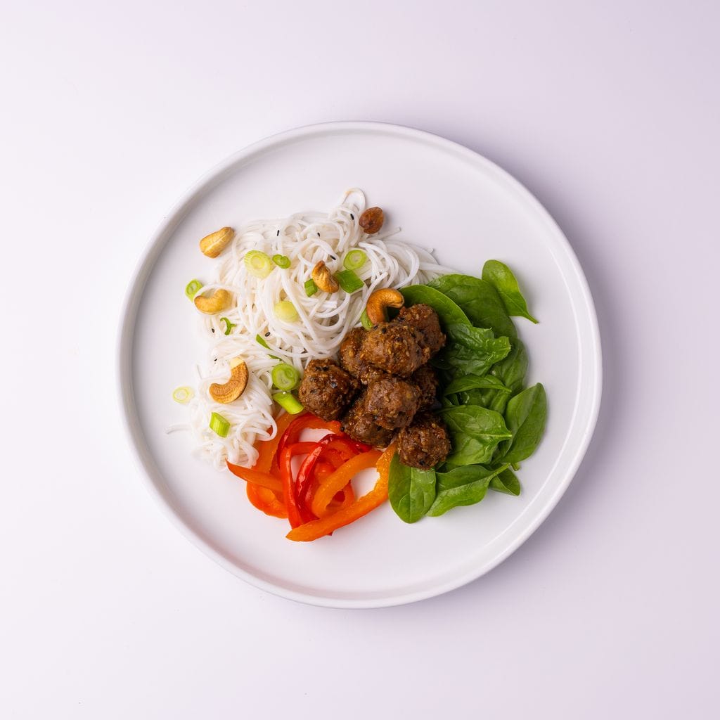 Asian Style Beef Meatballs