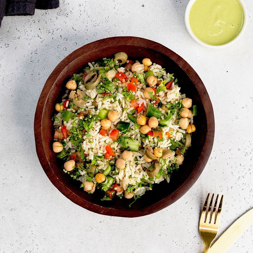 Chickpea Tabbouleh Vegetarian