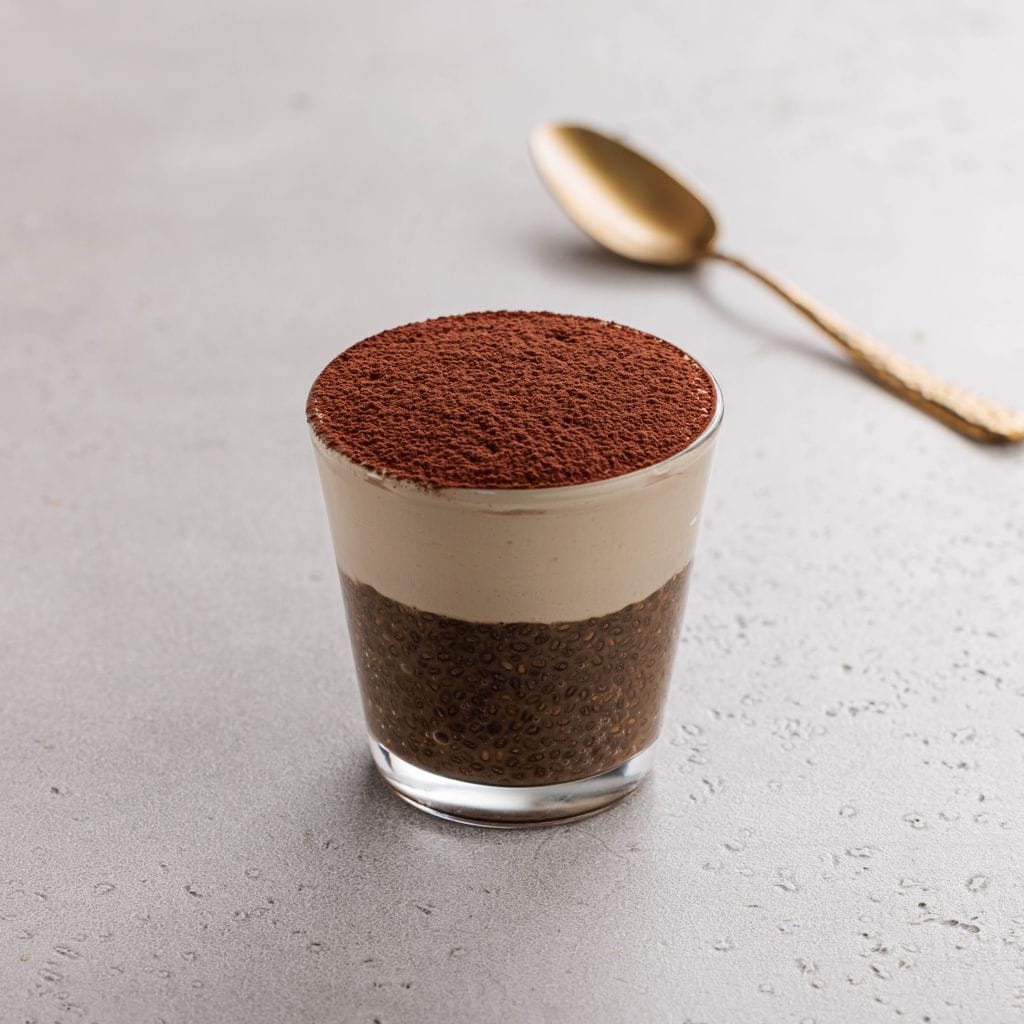 Tiramisu Chia Pudding