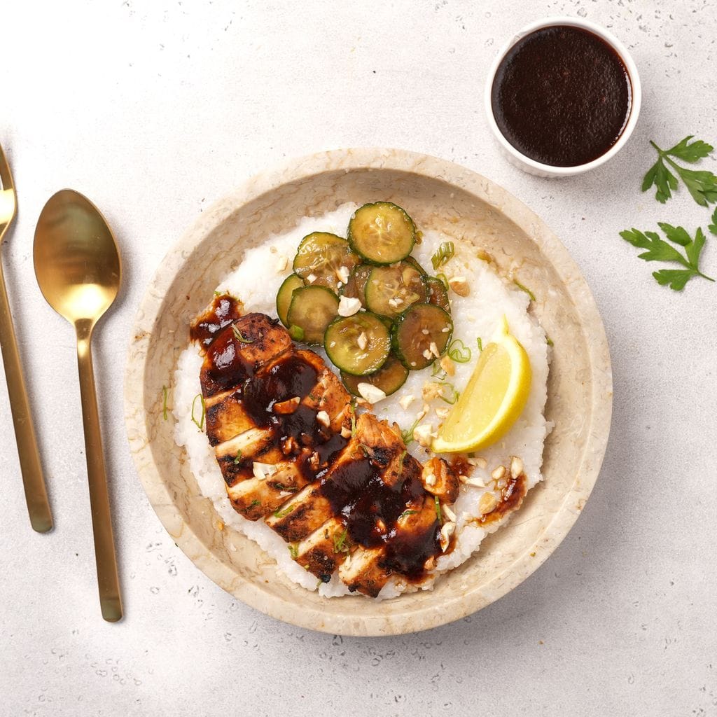 طبق أرز بالدجاج بالليمون والفلفل الحار