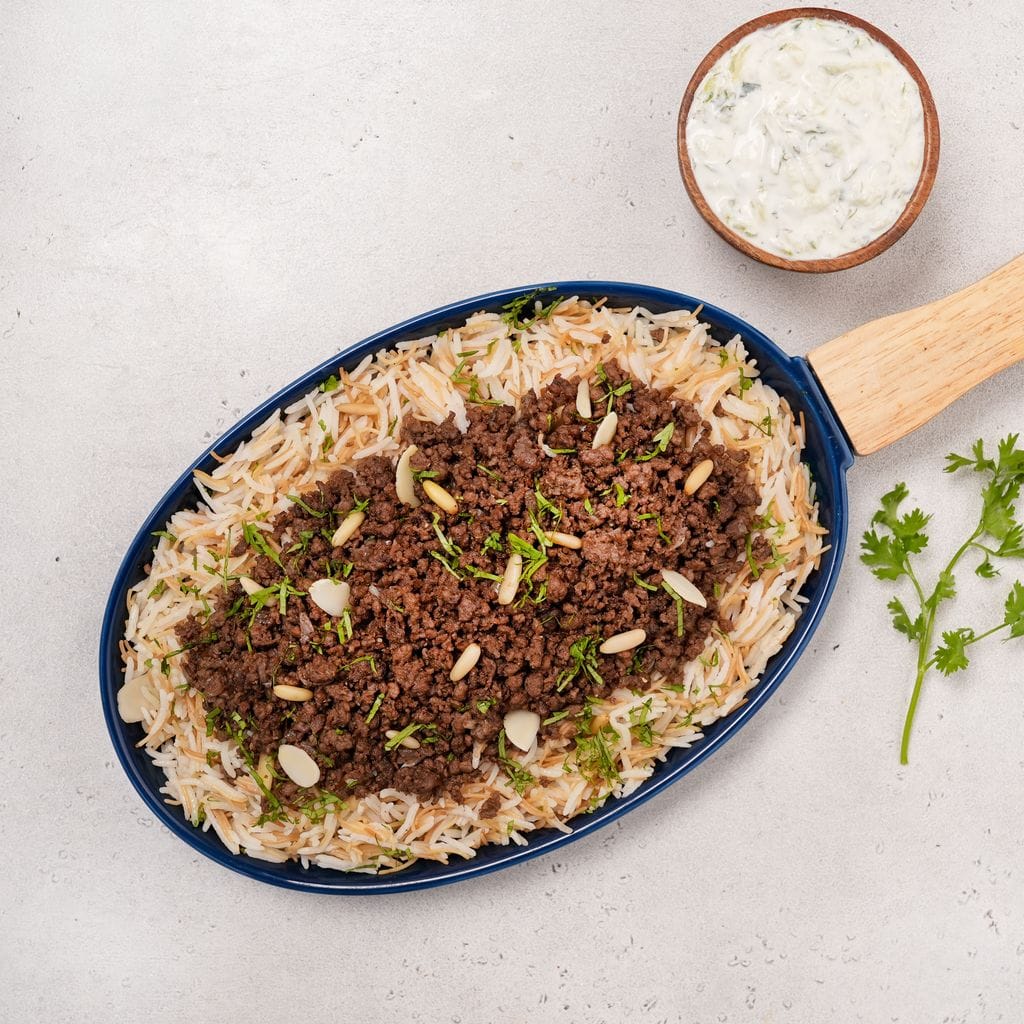 Lebanese Hashweh Beef and Vermicelli Rice