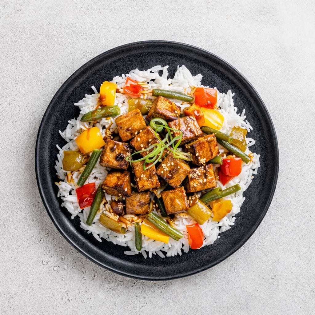 Soy Glazed Tofu 