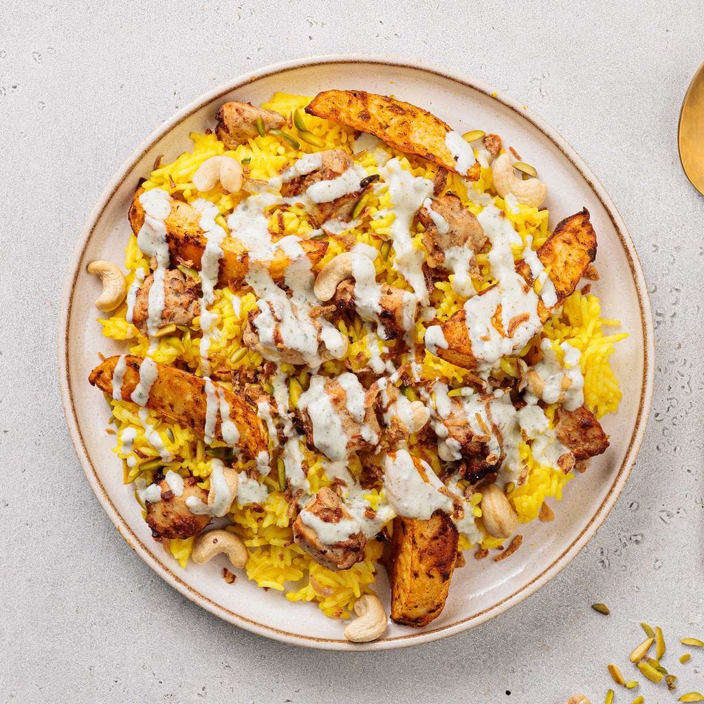 الزربيان العدني بالدجاج