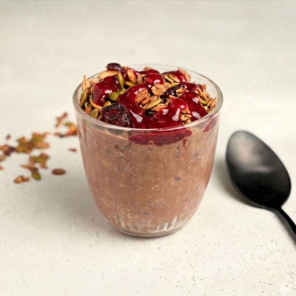 Cocoa Raspberry Oats