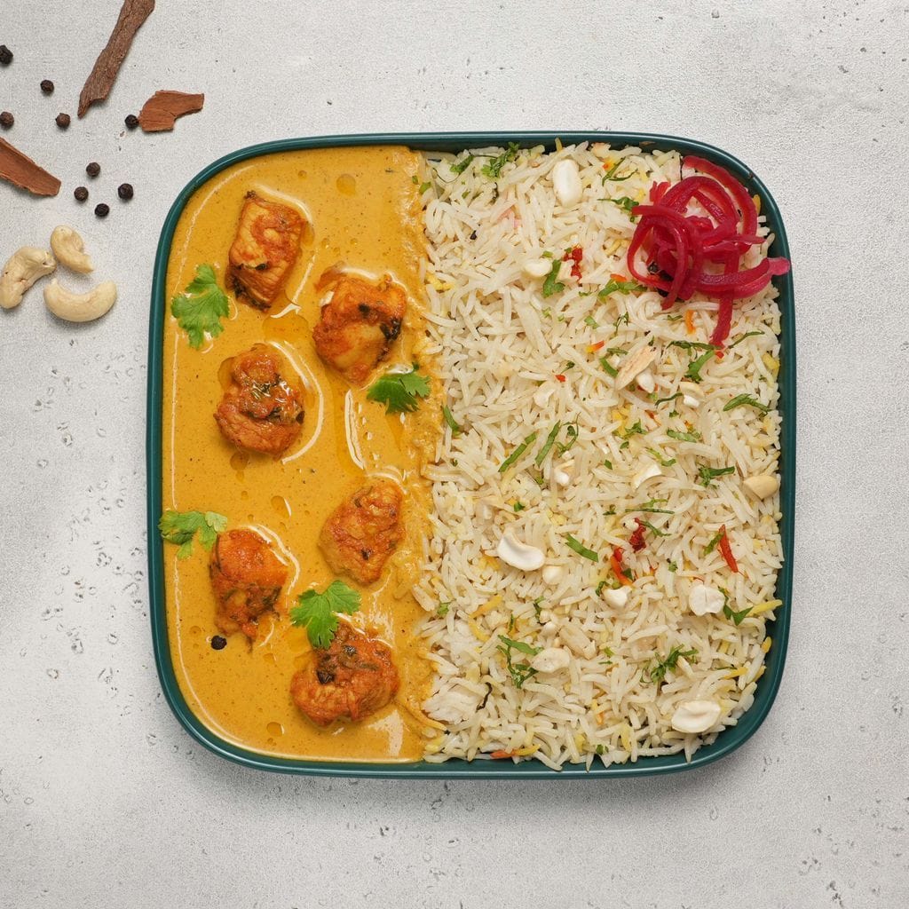 Chicken Coconut Korma Bowl