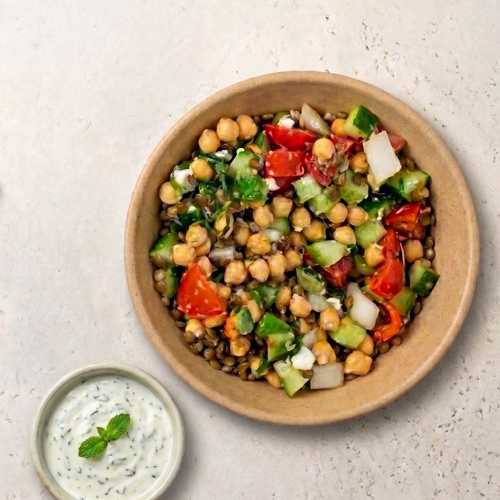 Greek Lentil Bowl