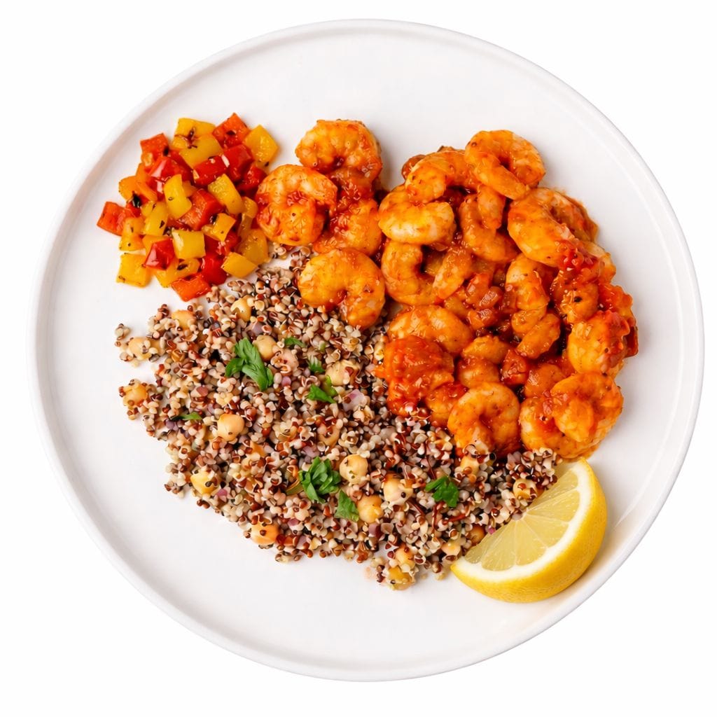 Spicy Tomato Prawns High Protein