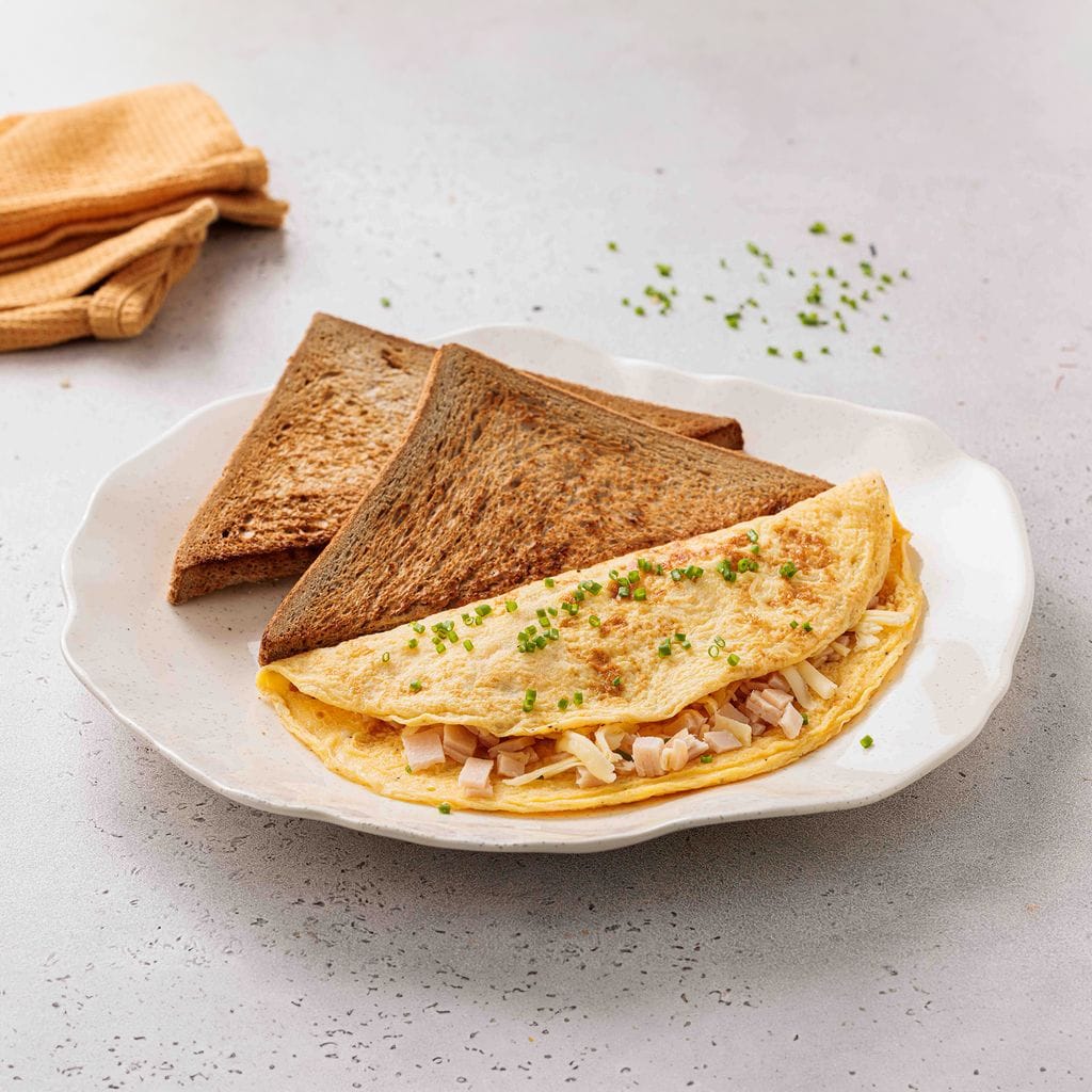 Turkey Cheese Omelette