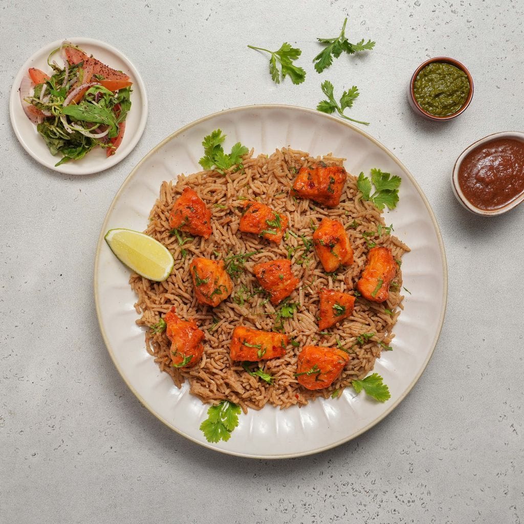 Chili Lime Fish Sayadiya Bowl