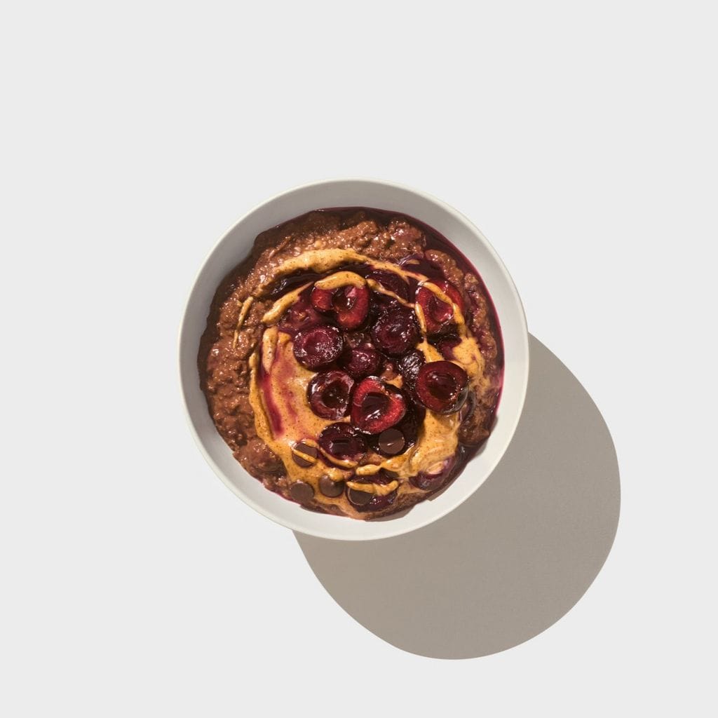 Chocolate Cherry Overnight Oats