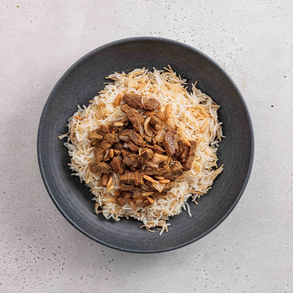 Spiced Lamb with Vermicelli Rice