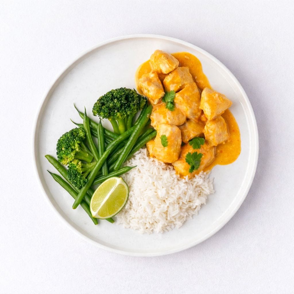 Red Thai Spiced Chicken High Protein
