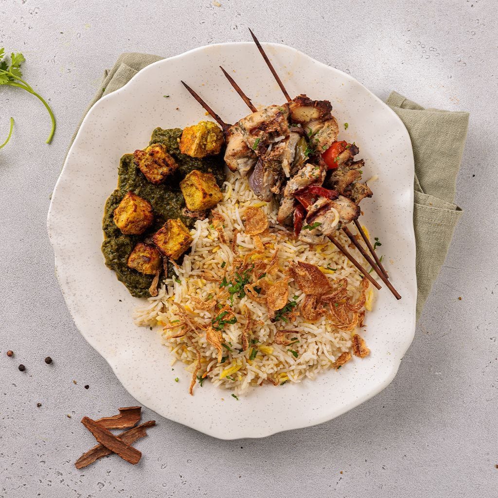 أسياخ دجاج الماسالا