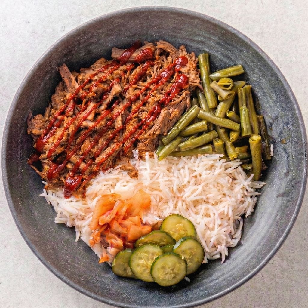 Pulled Beef Bulgogi Bowl High Protein