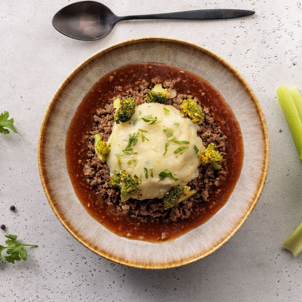 Beef with Colcannon Veggies