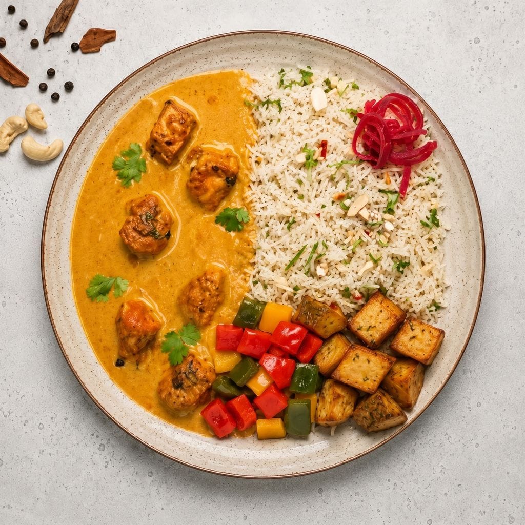 Chicken Coconut Korma Bowl