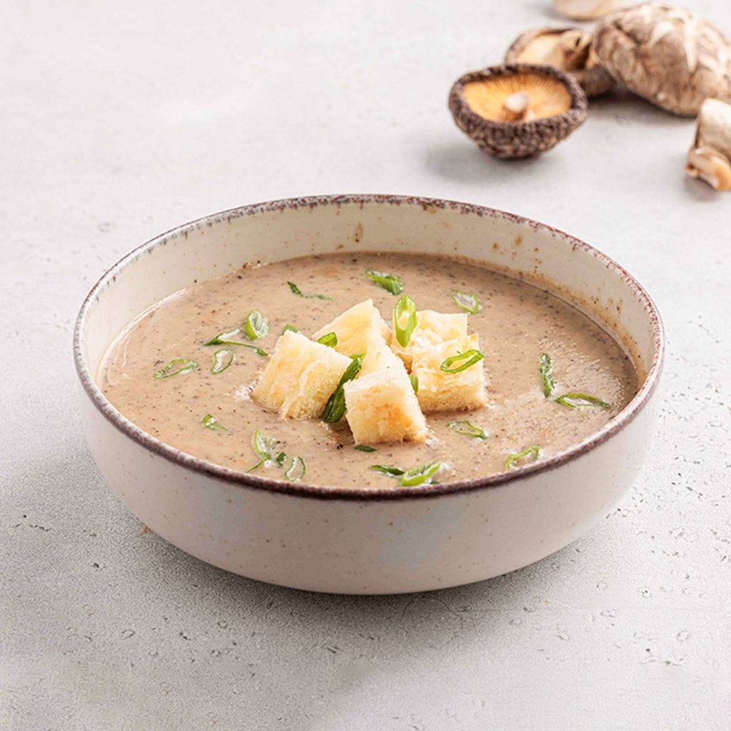 Creamy Shiitake Mushroom Soup