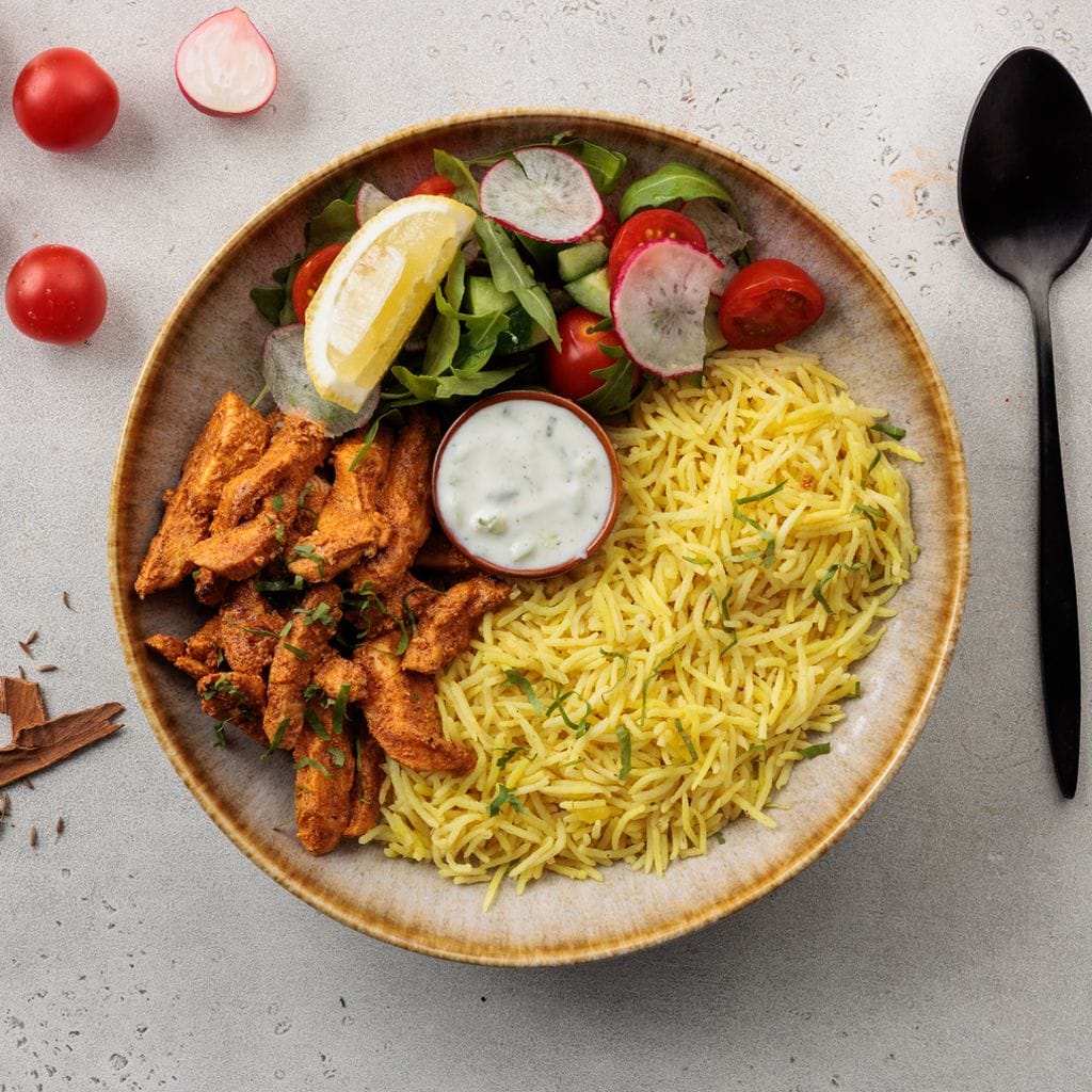 Korean Fusion Chicken Bowl