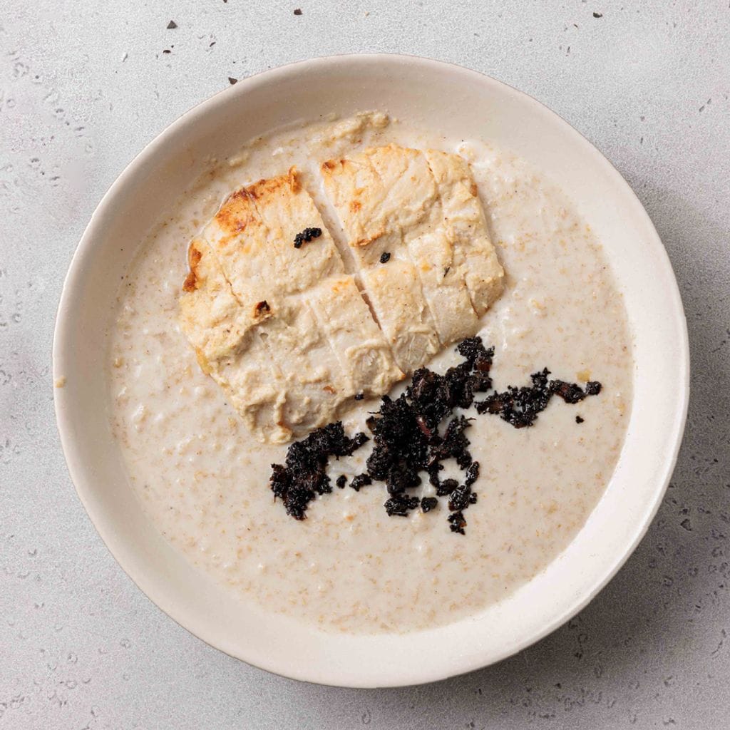 Jareesh with Chicken