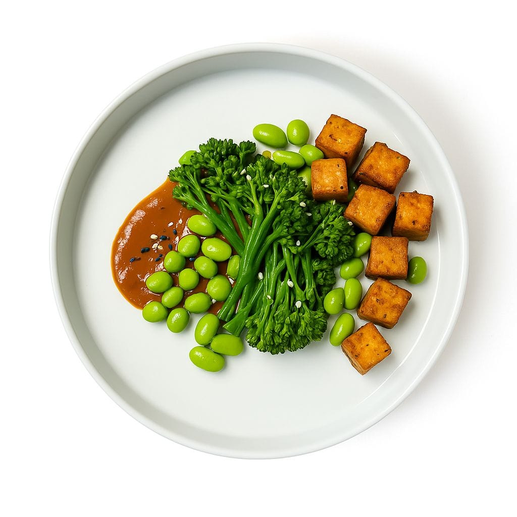 Asian Greens Snack Pot with XO