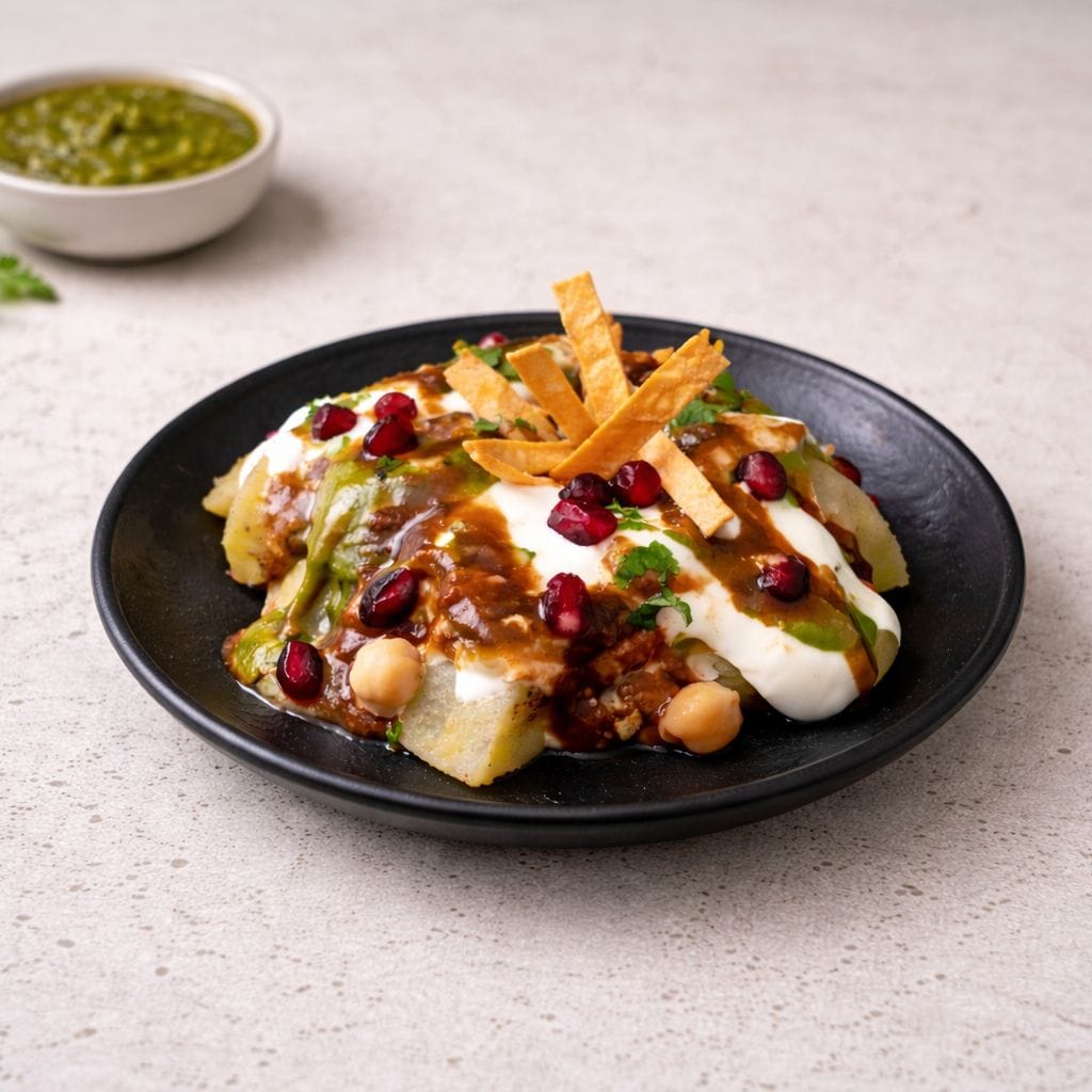 Tangy Chickpea And Potato Snack