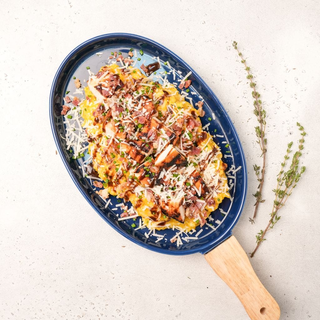 Butternut Risotto with Chicken