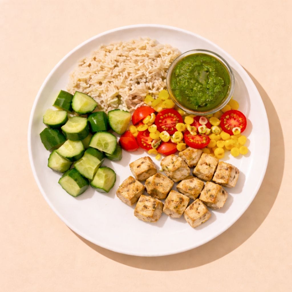 Chimichurri Tofu Bowl
