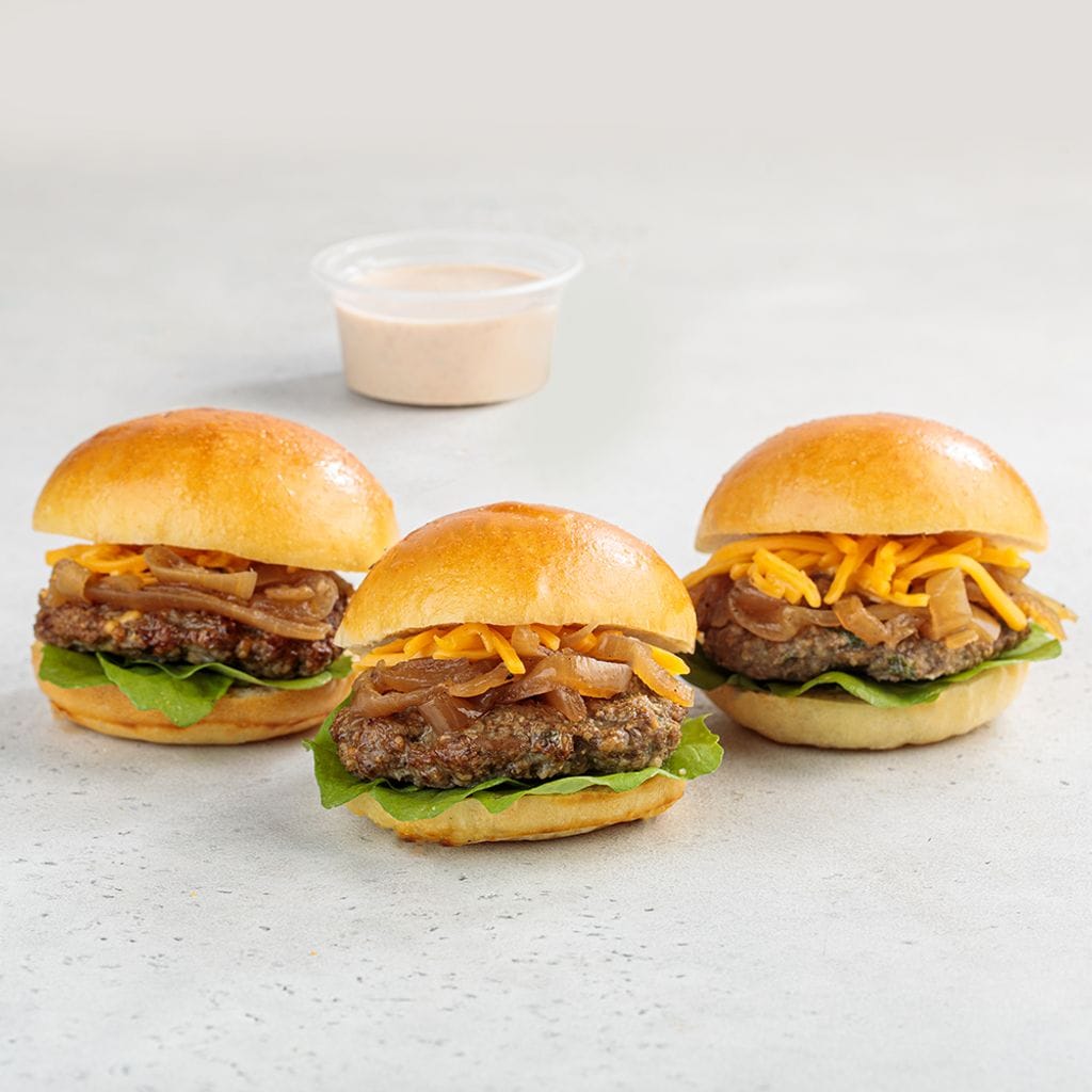 Mushroom Beef Slider