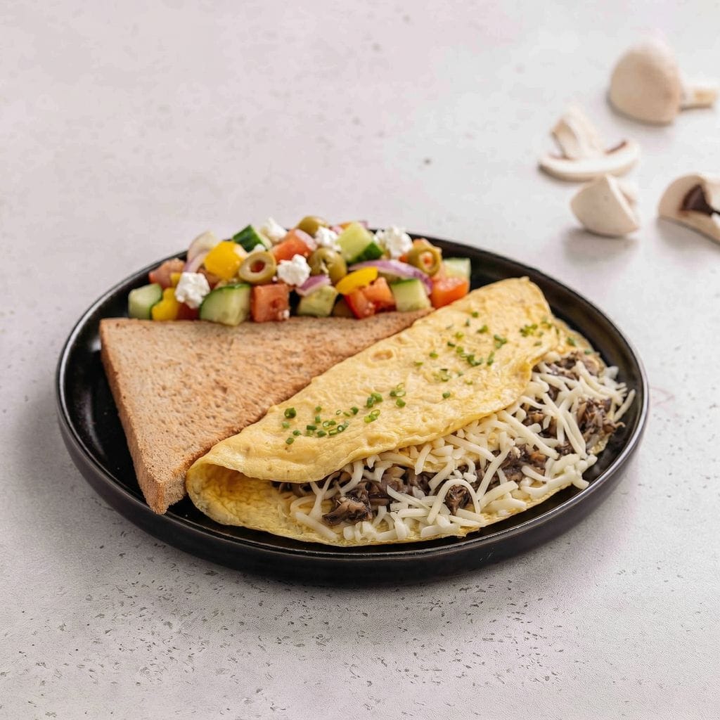 Truffle Omelette and Toast