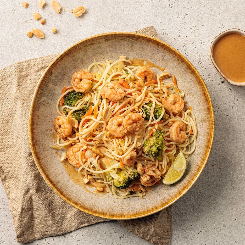 Asian Shrimp Noodles