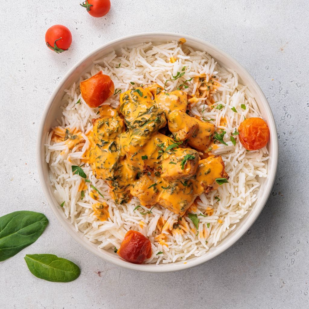 Tuscan Chicken with Rice