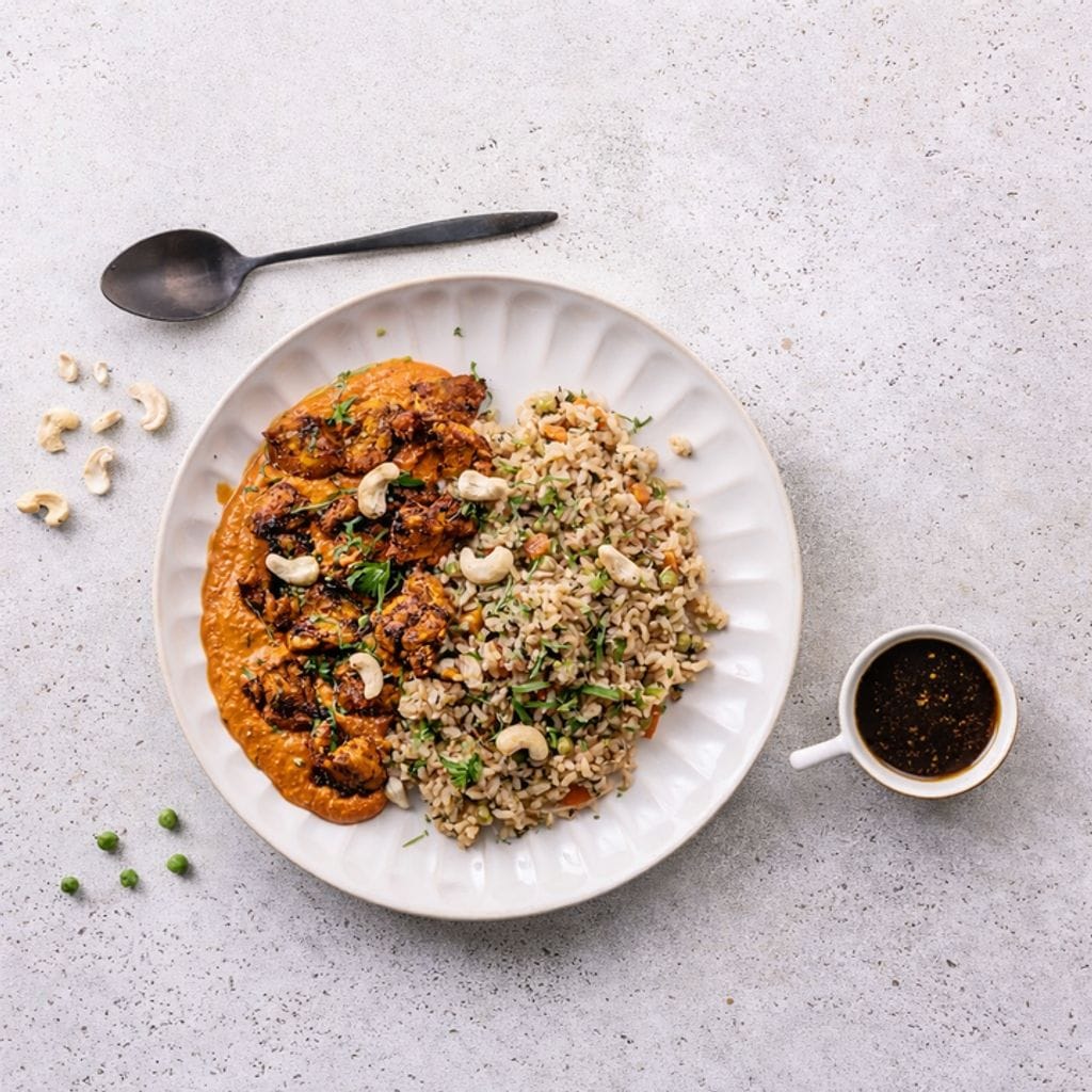 دجاج تيكا خالي من الألبان