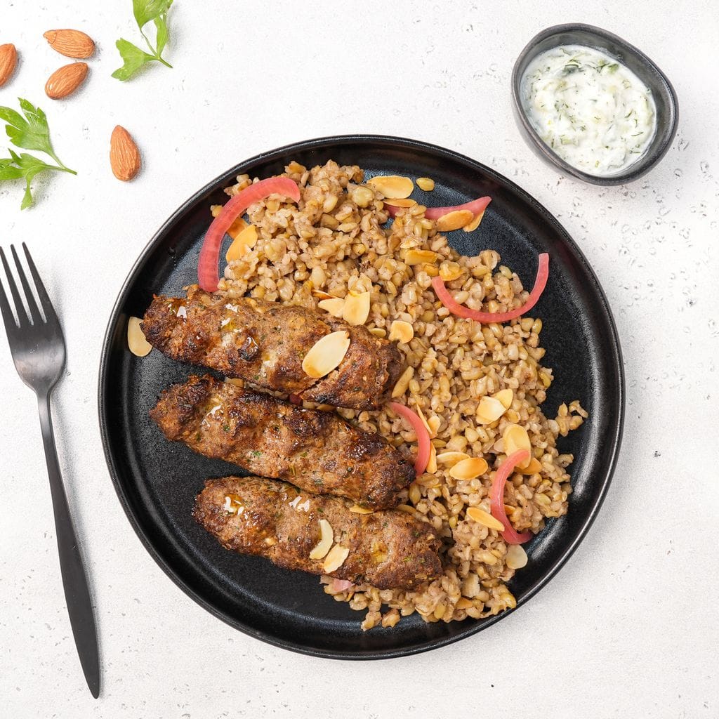 Beef Kofta Freekeh