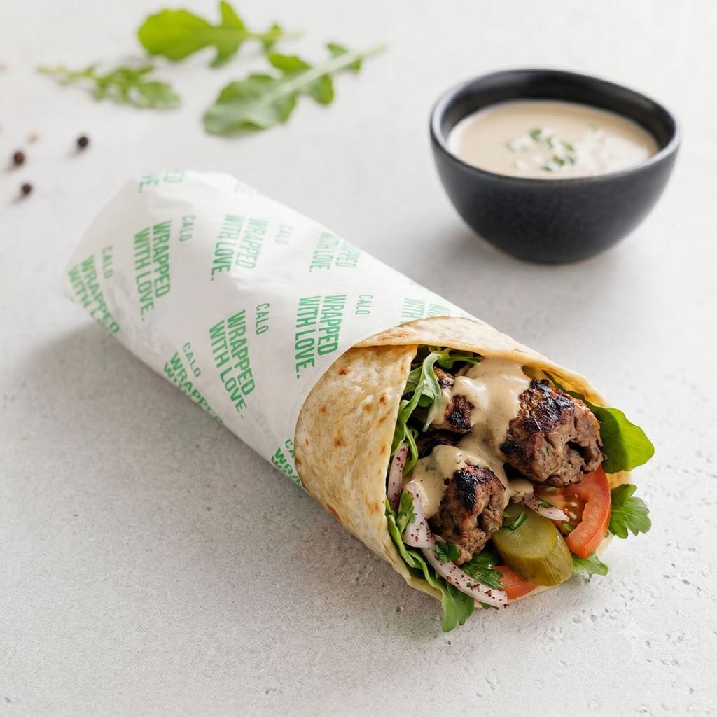 Camel Tahini Wrap